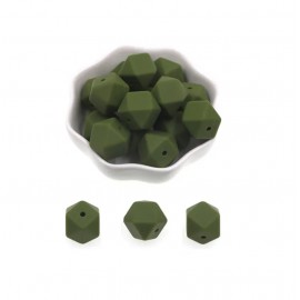 Hexagon 14mm - Mohazöld
